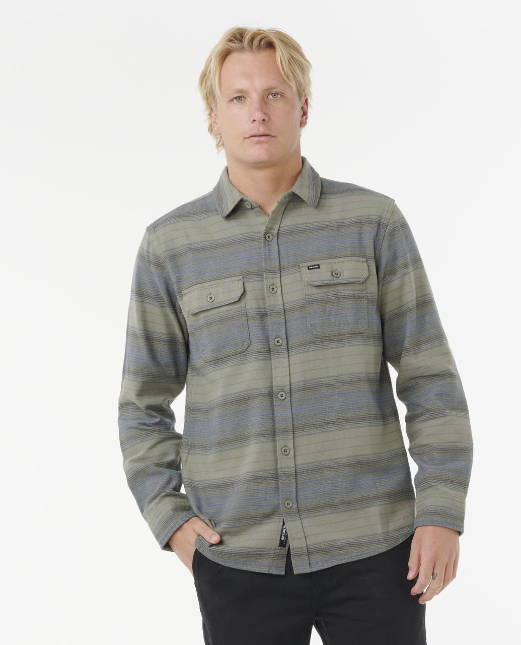 LINE UP FLANNEL SHIRT