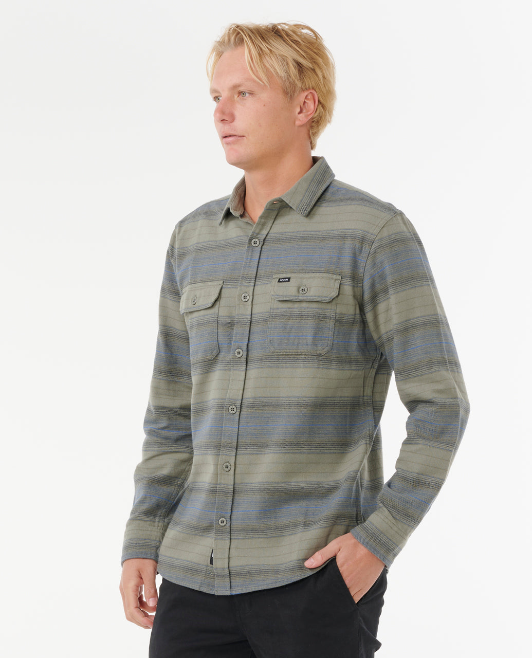 LINE UP FLANNEL SHIRT