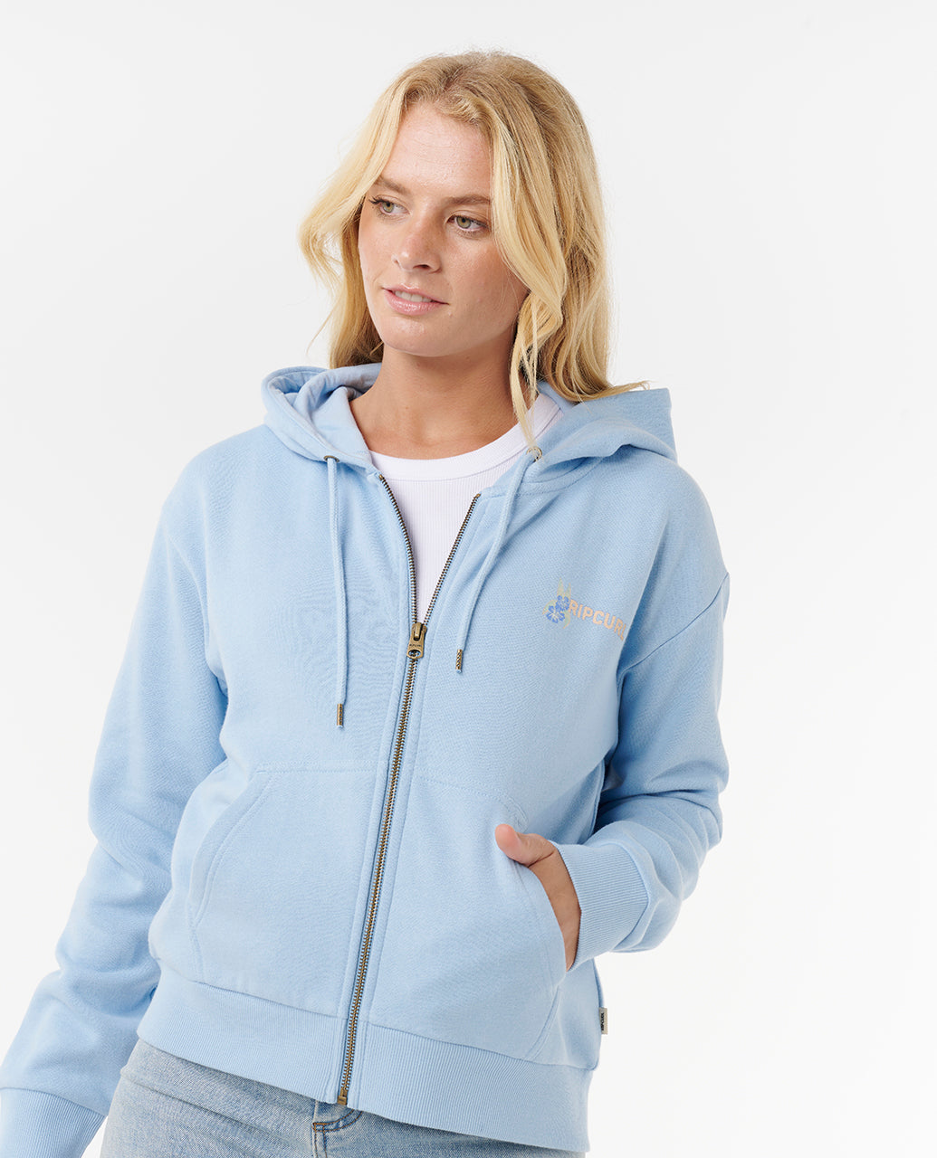 SUMMER ZIP THRU HOOD