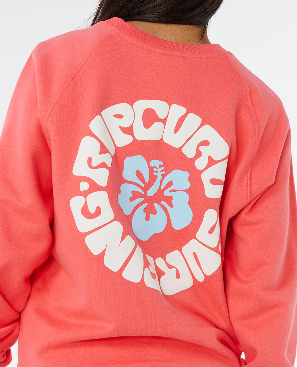 LUXE SURF RAGLAN RELAXED CREW