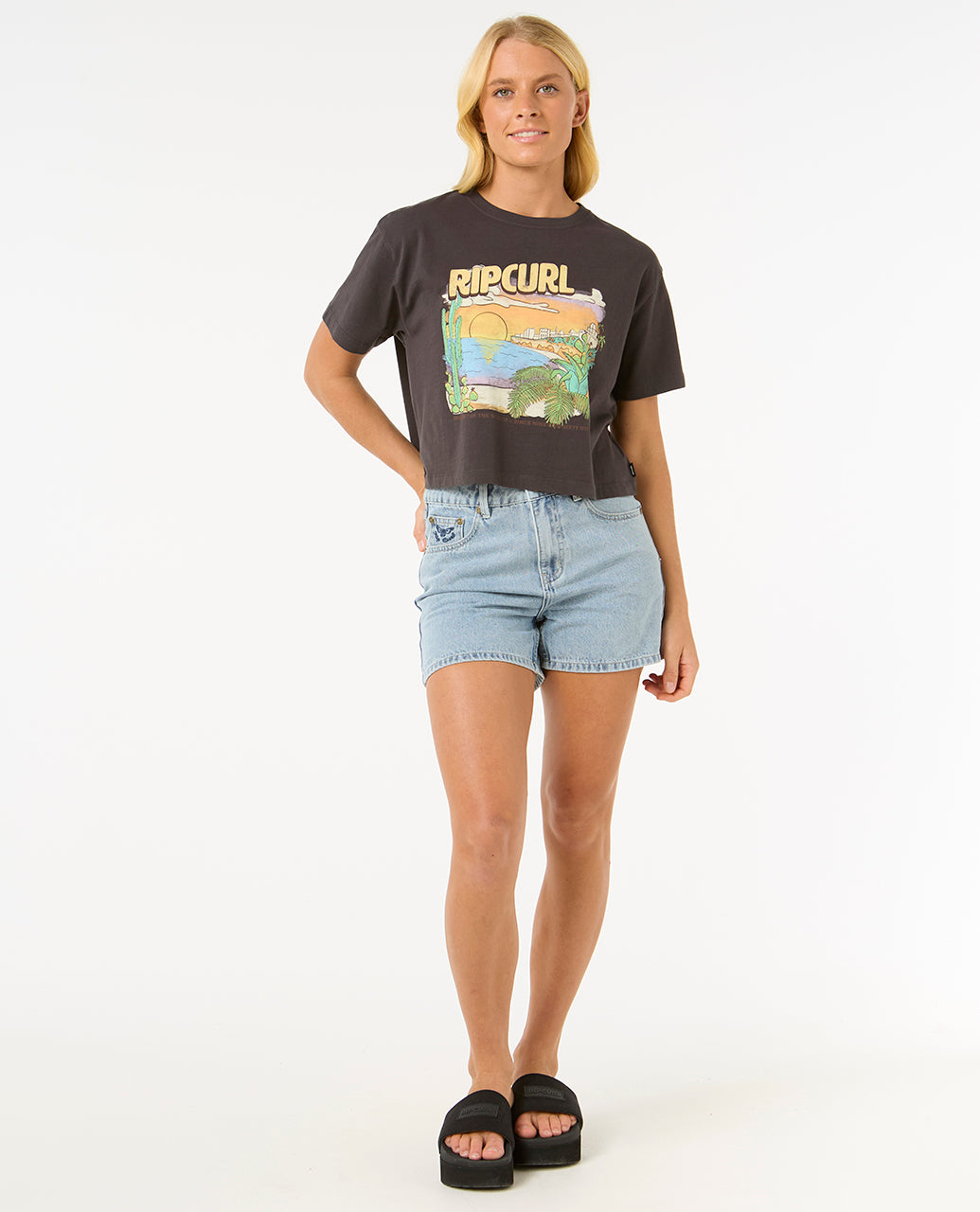 LA PALOMA CROP TEE