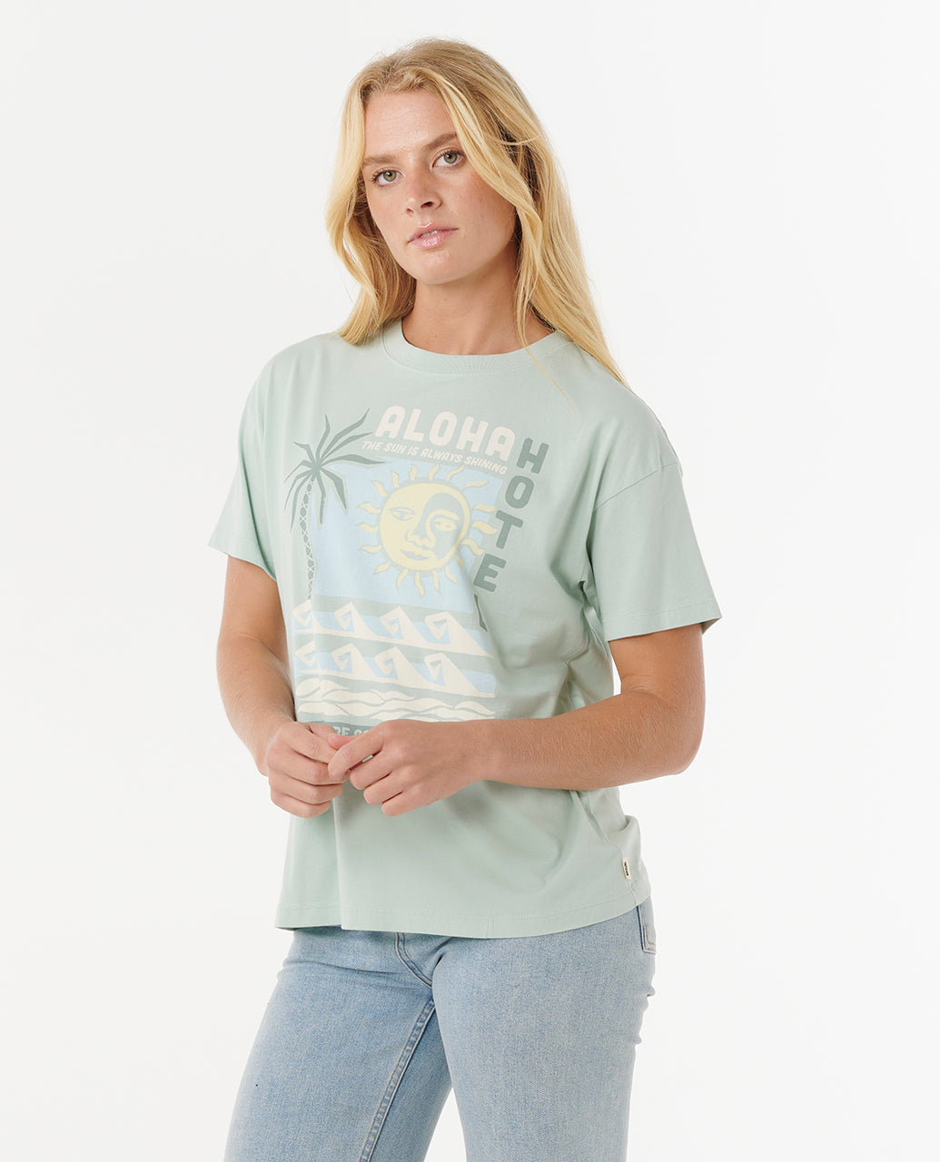 ALOHA HOTEL RELAXED TEE