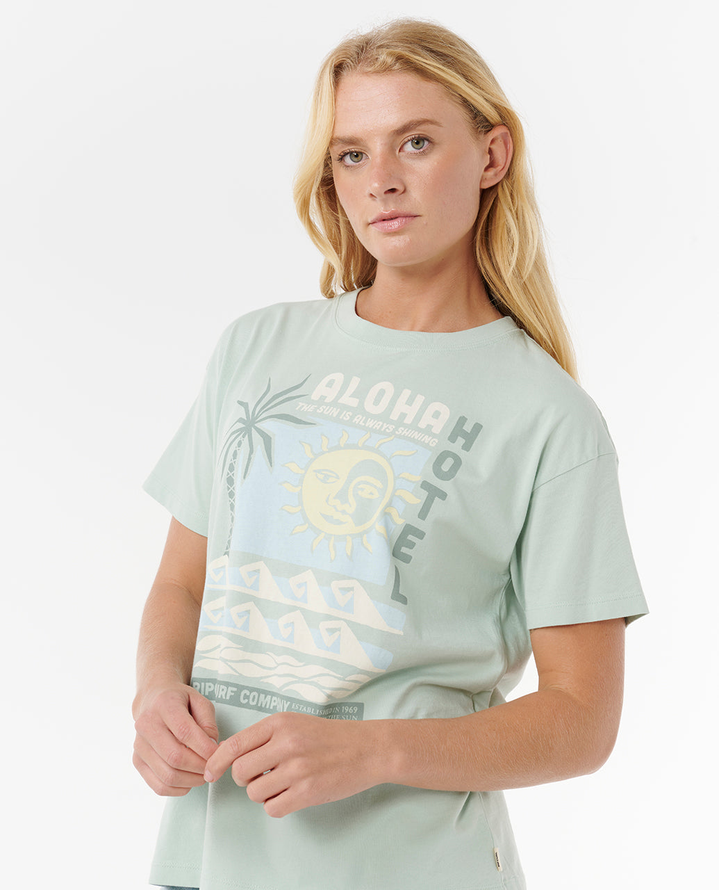 ALOHA HOTEL RELAXED TEE