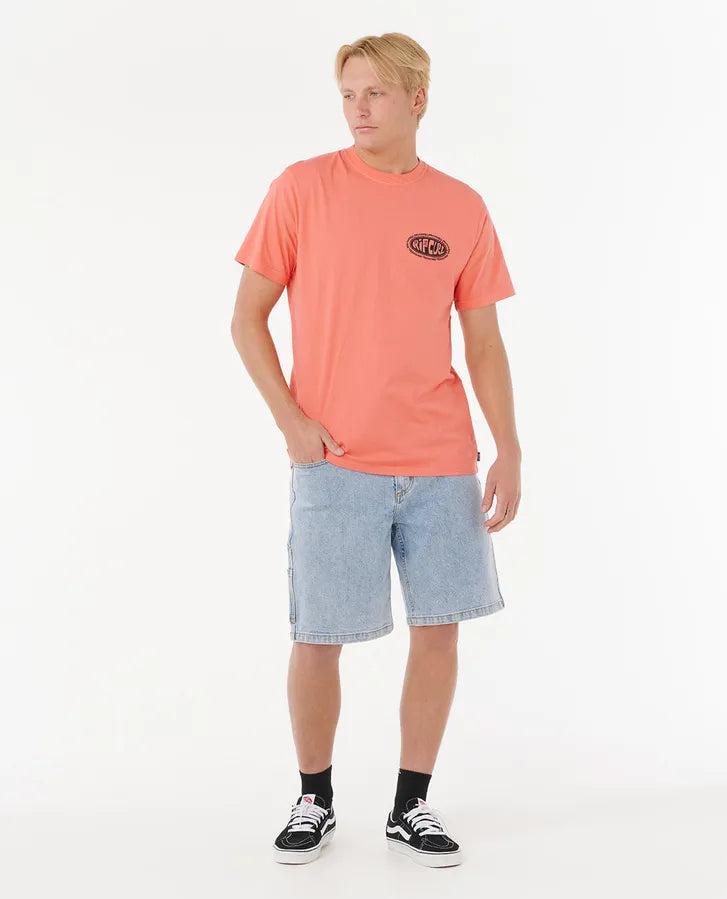 RAW ENERGY DE OVAL TEE