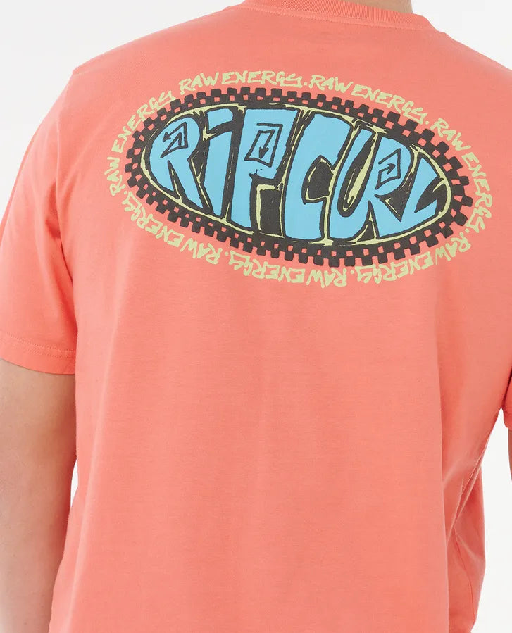 RAW ENERGY DE OVAL TEE