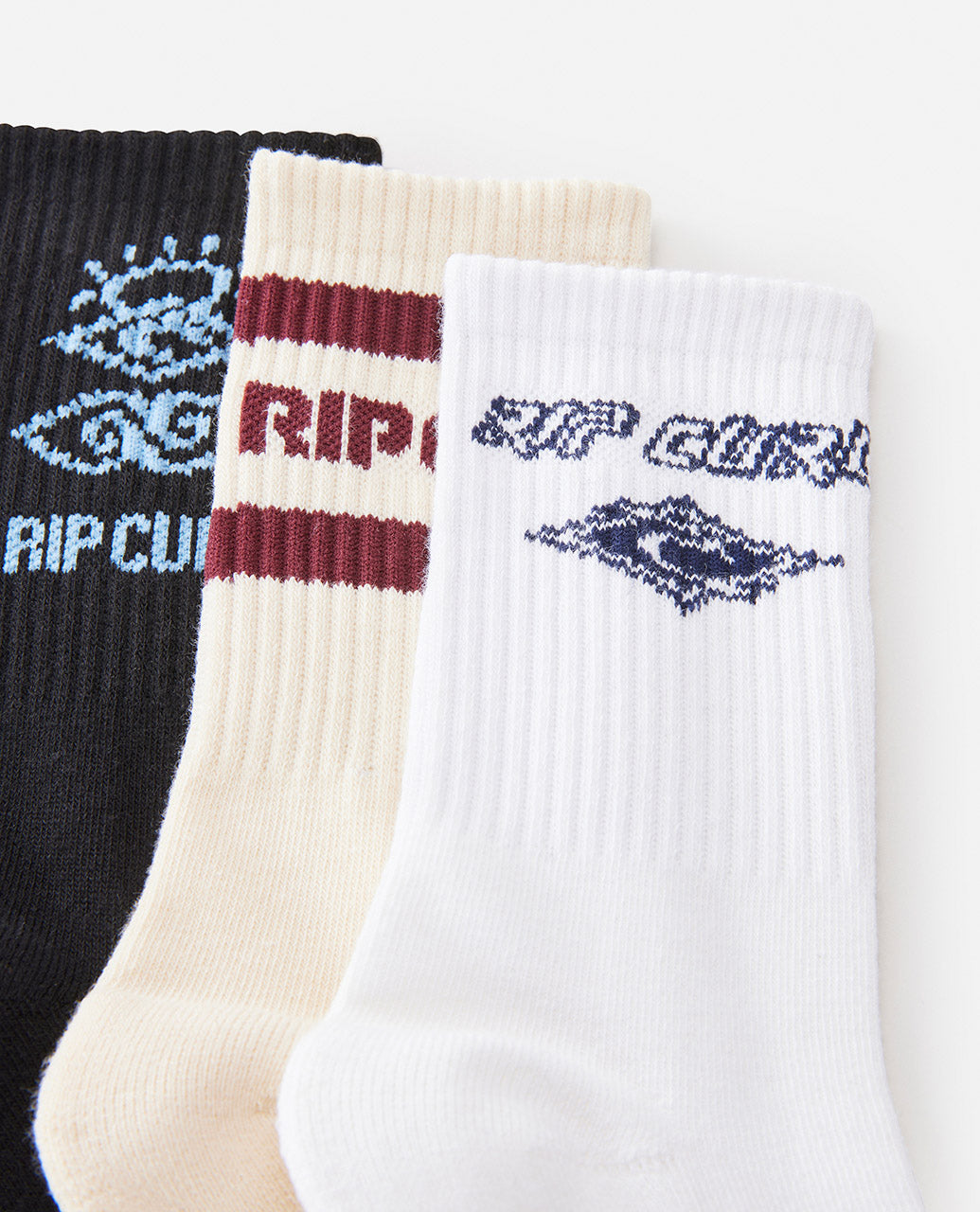 ICONS OF SURF SOCK 3-PK