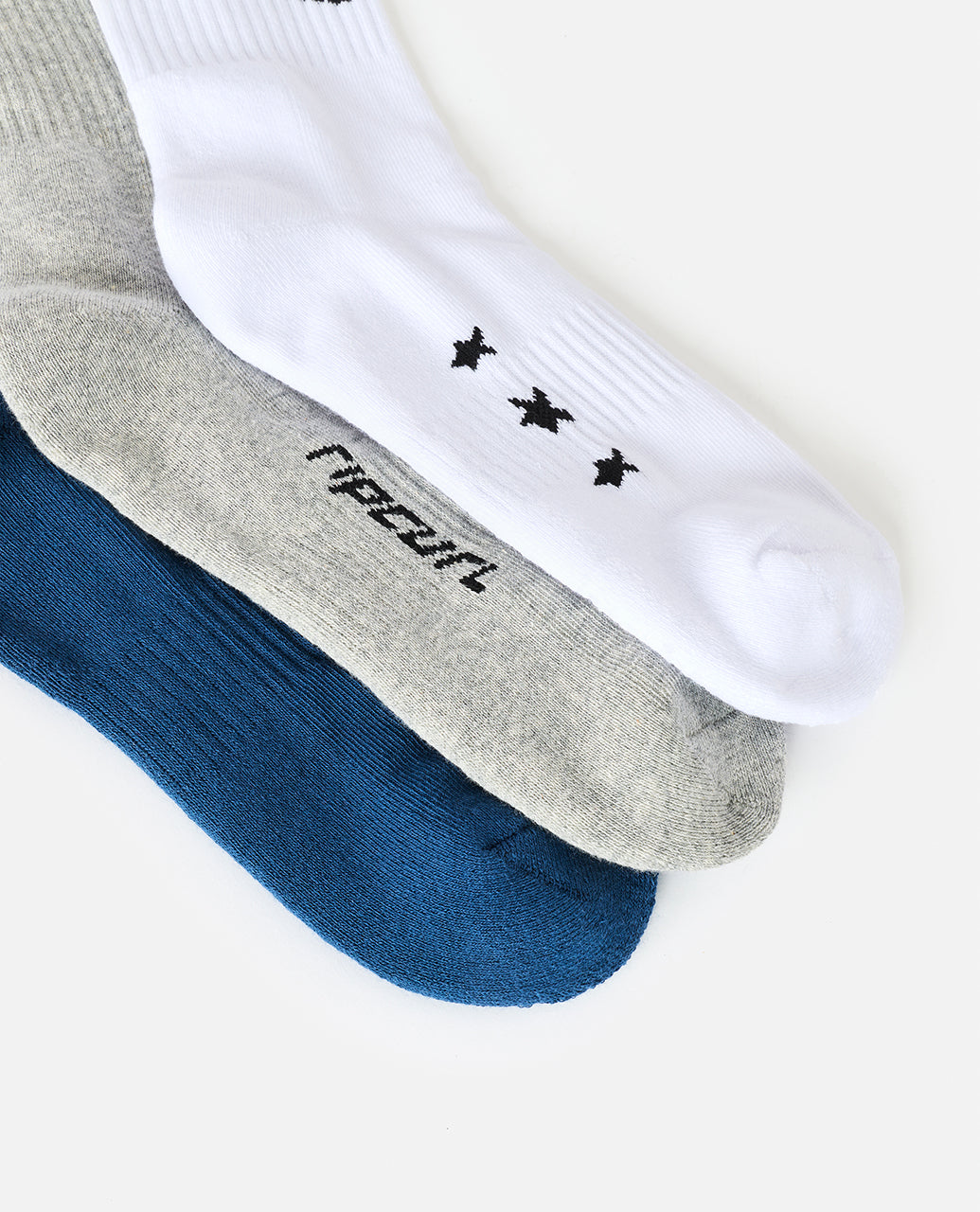 RETRO CREW SOCK 3-PK