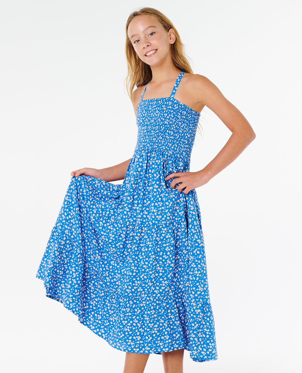 SUNSHINE DITSY WOVEN DRESS