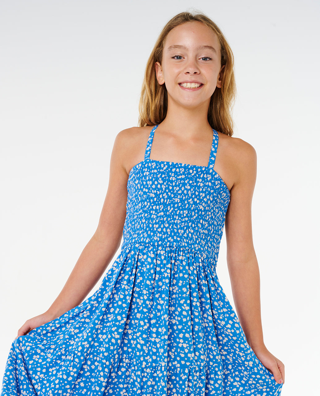 SUNSHINE DITSY WOVEN DRESS