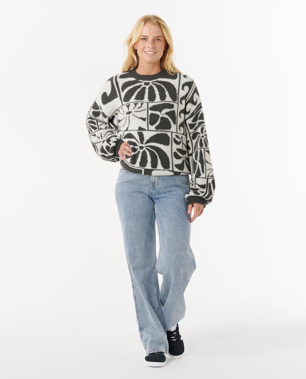 AOTS-TY WILLIAMS JACQUARD CREW