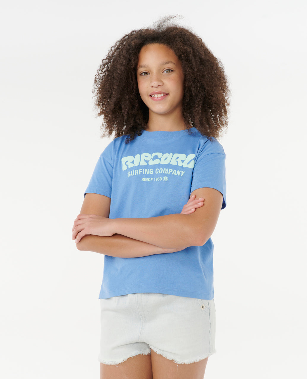 SURF PUFF RELAXED TEE- GIRL.
