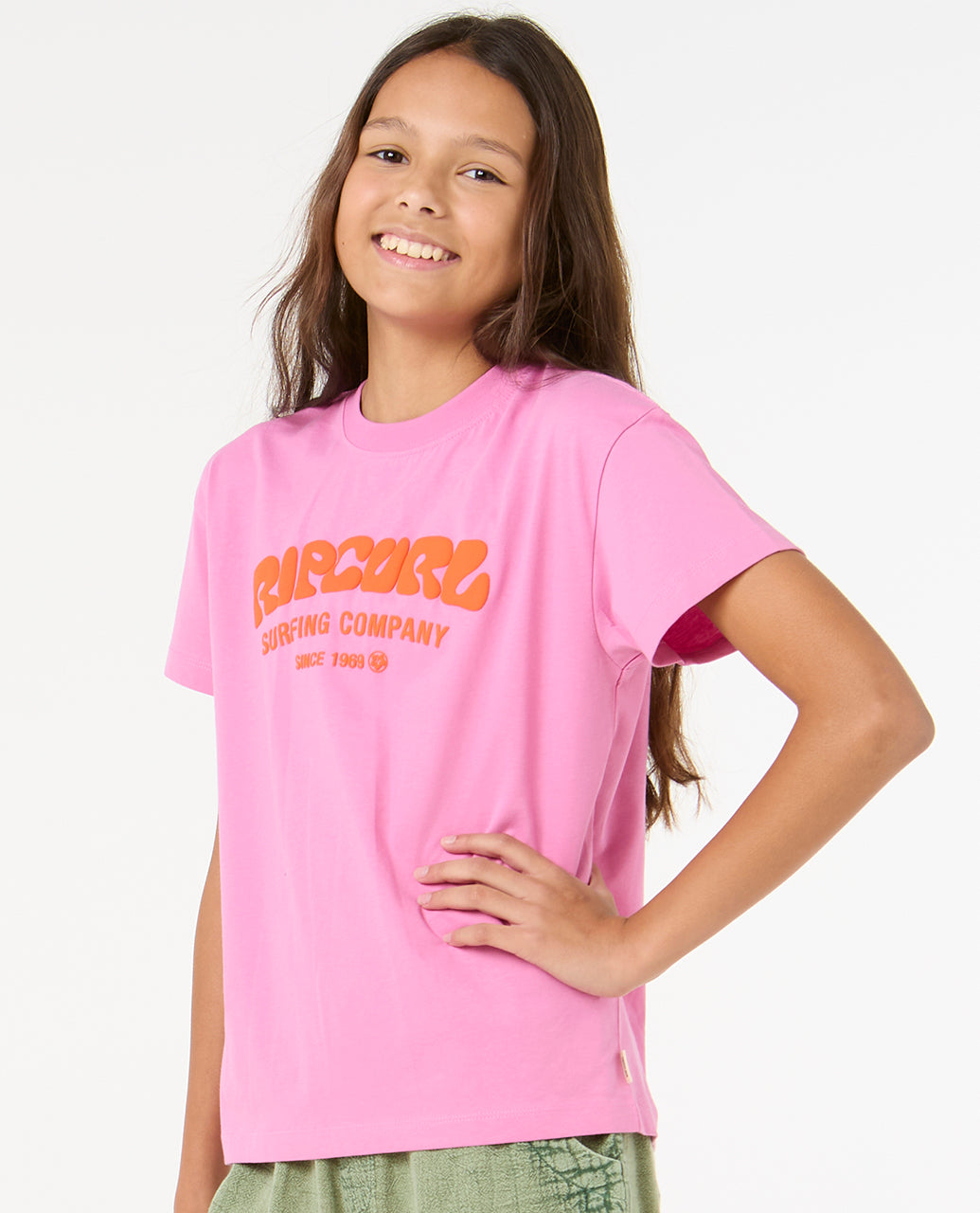 SURF PUFF RELAXED TEE- GIRL