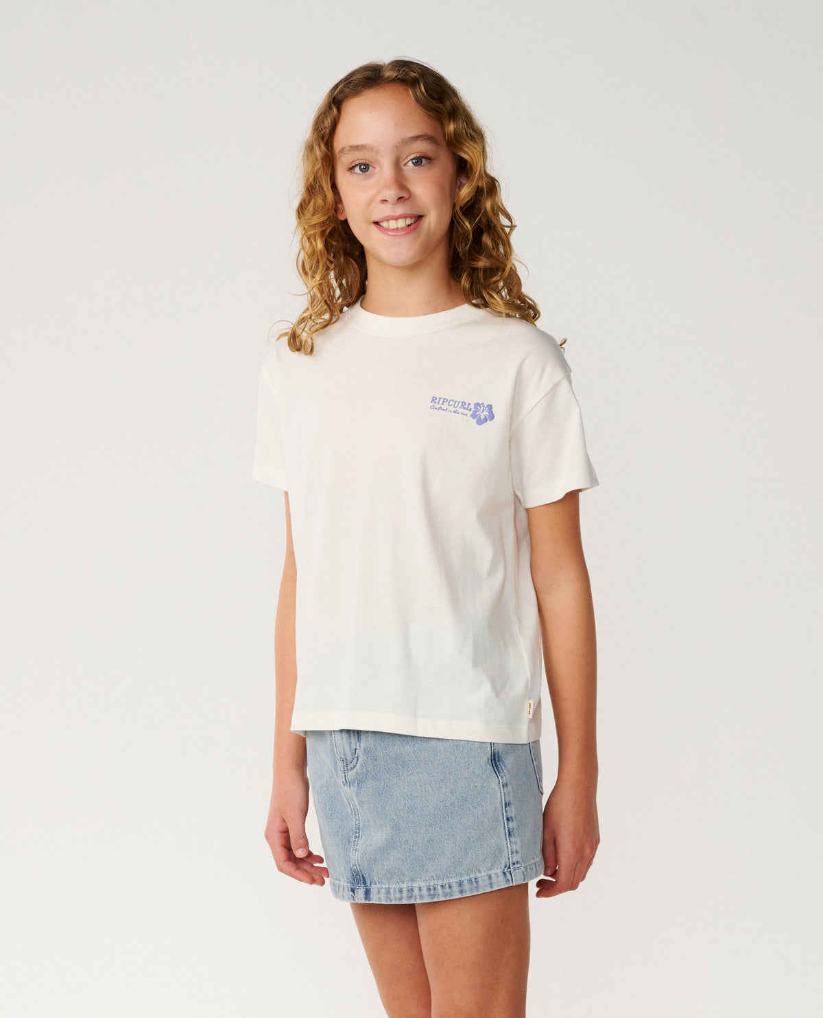 SURF PUFF RELAXED TEE- GIRL