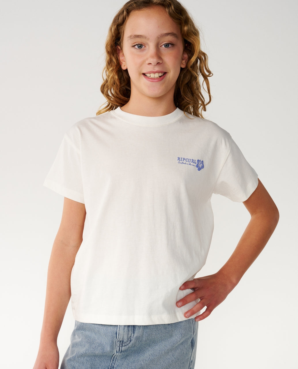 SURF PUFF RELAXED TEE- GIRL
