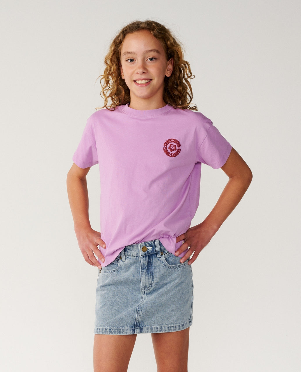 SURF PUFF RELAXED TEE- GIRL