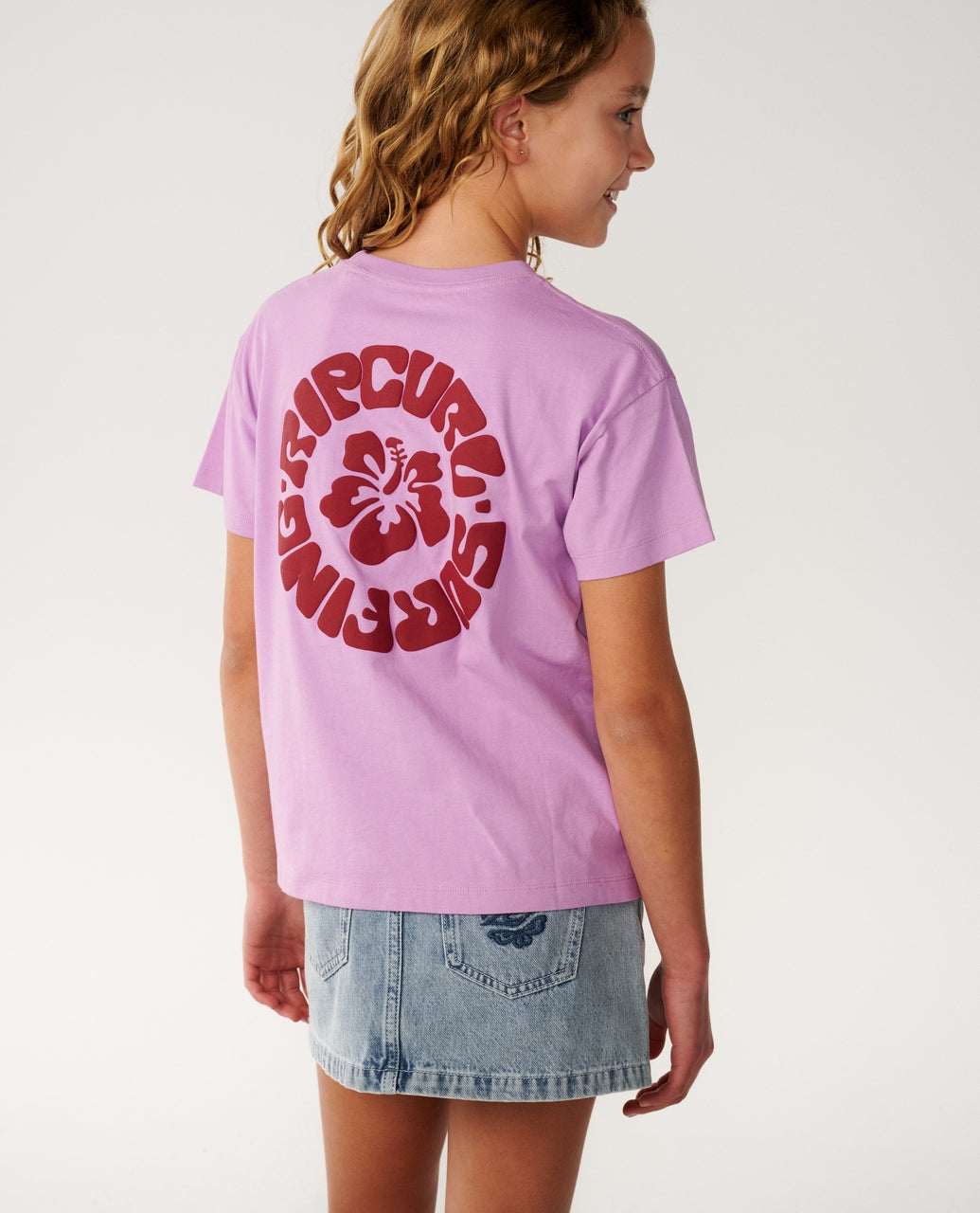 SURF PUFF RELAXED TEE- GIRL