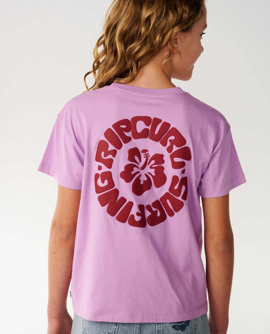 SURF PUFF RELAXED TEE- GIRL