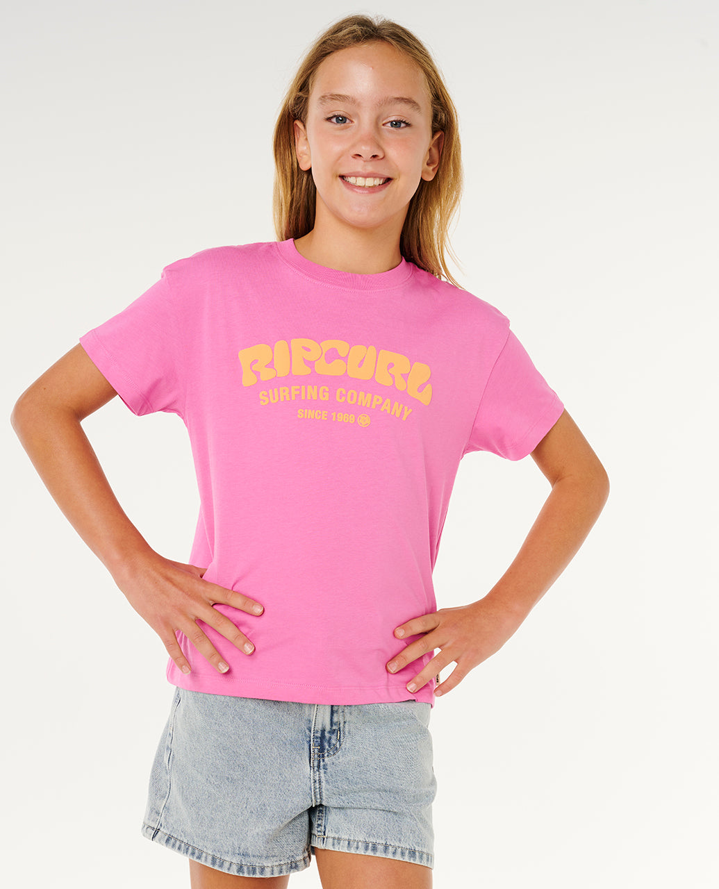 SURF PUFF RELAXED TEE- GIRL.