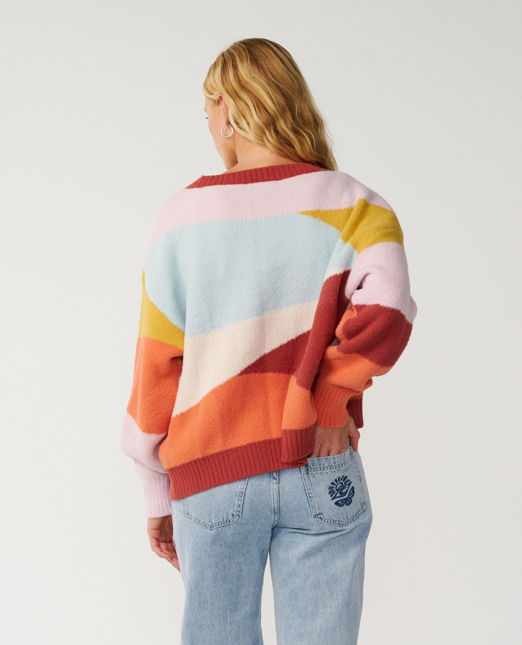 SURF REVIVAL JACQUARD CARDI