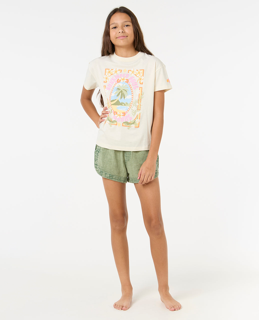 ISLAND BLISS ART TEE - GIRL