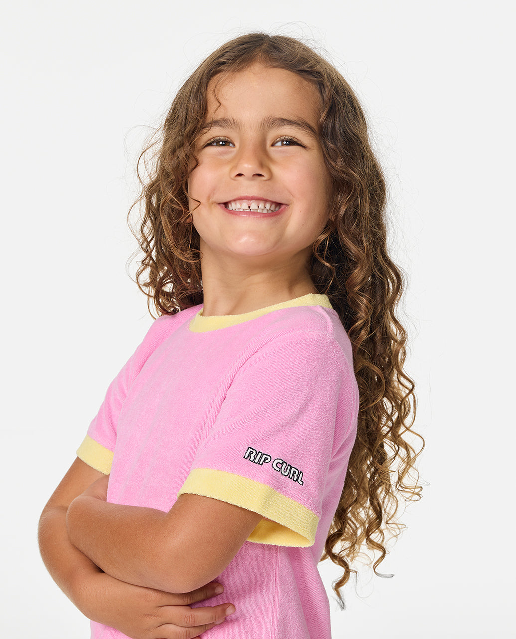 RIDE THE WAVE TERRY TEE-GIRL