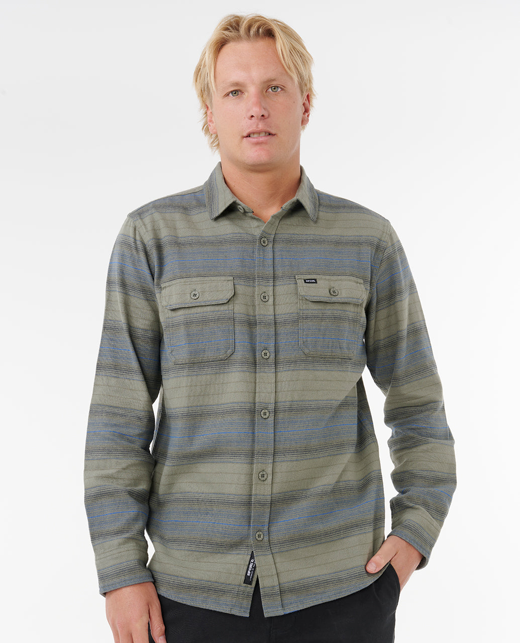 LINE UP FLANNEL SHIRT