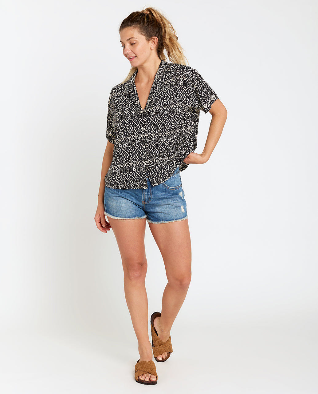 IKAT GEO SHIRT