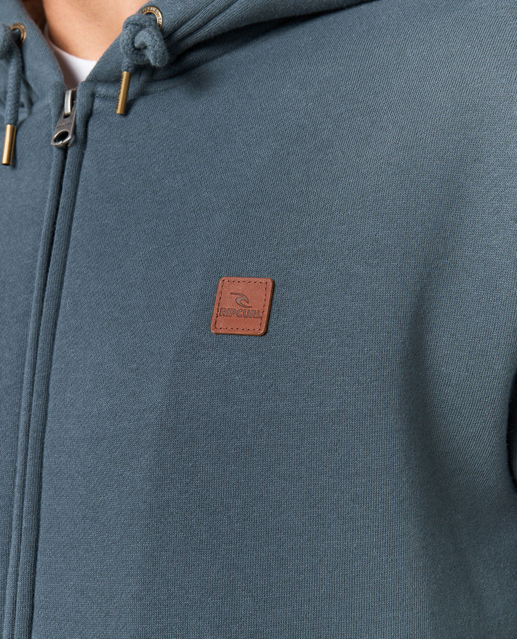 ICONS LINED ZIP THRU HOOD