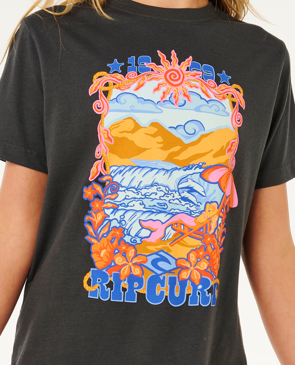 SUNSHINE SQUAD BAND TEE - GIRL