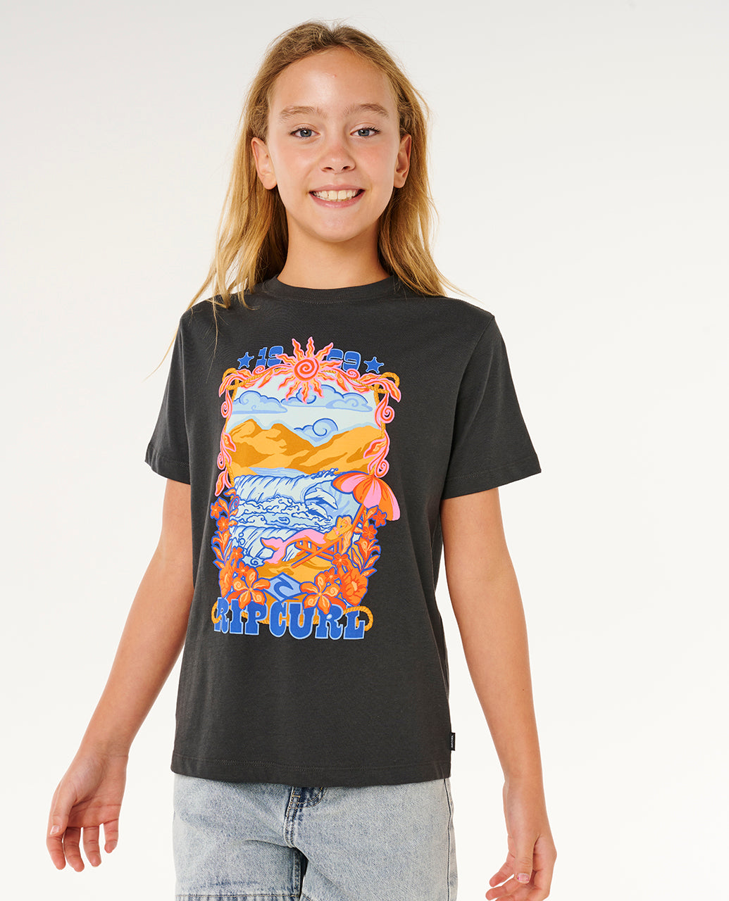 SUNSHINE SQUAD BAND TEE - GIRL