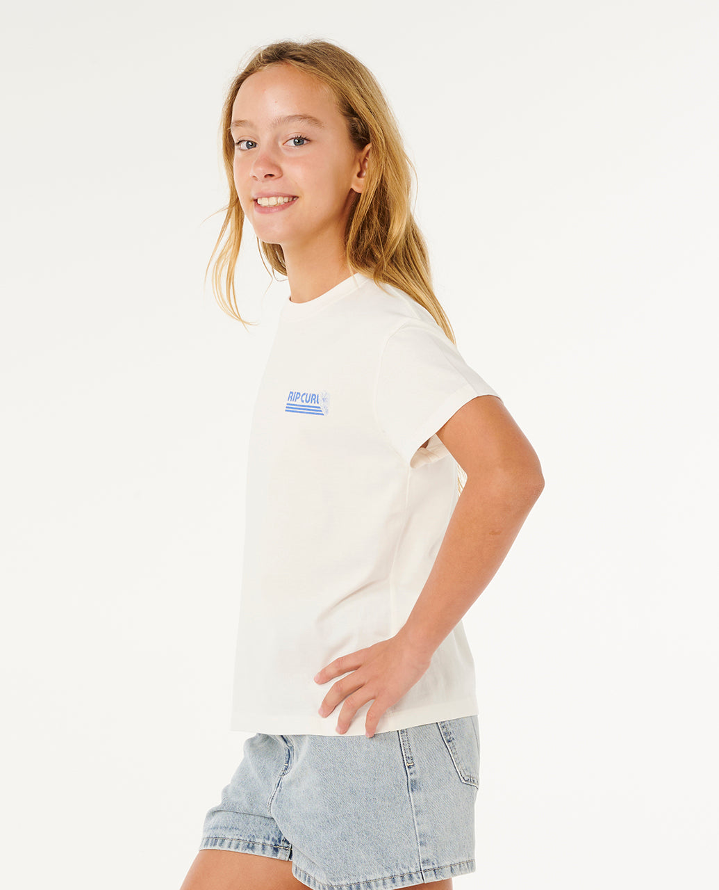 OCEAN BREAK RELAXED TEE-GIRL