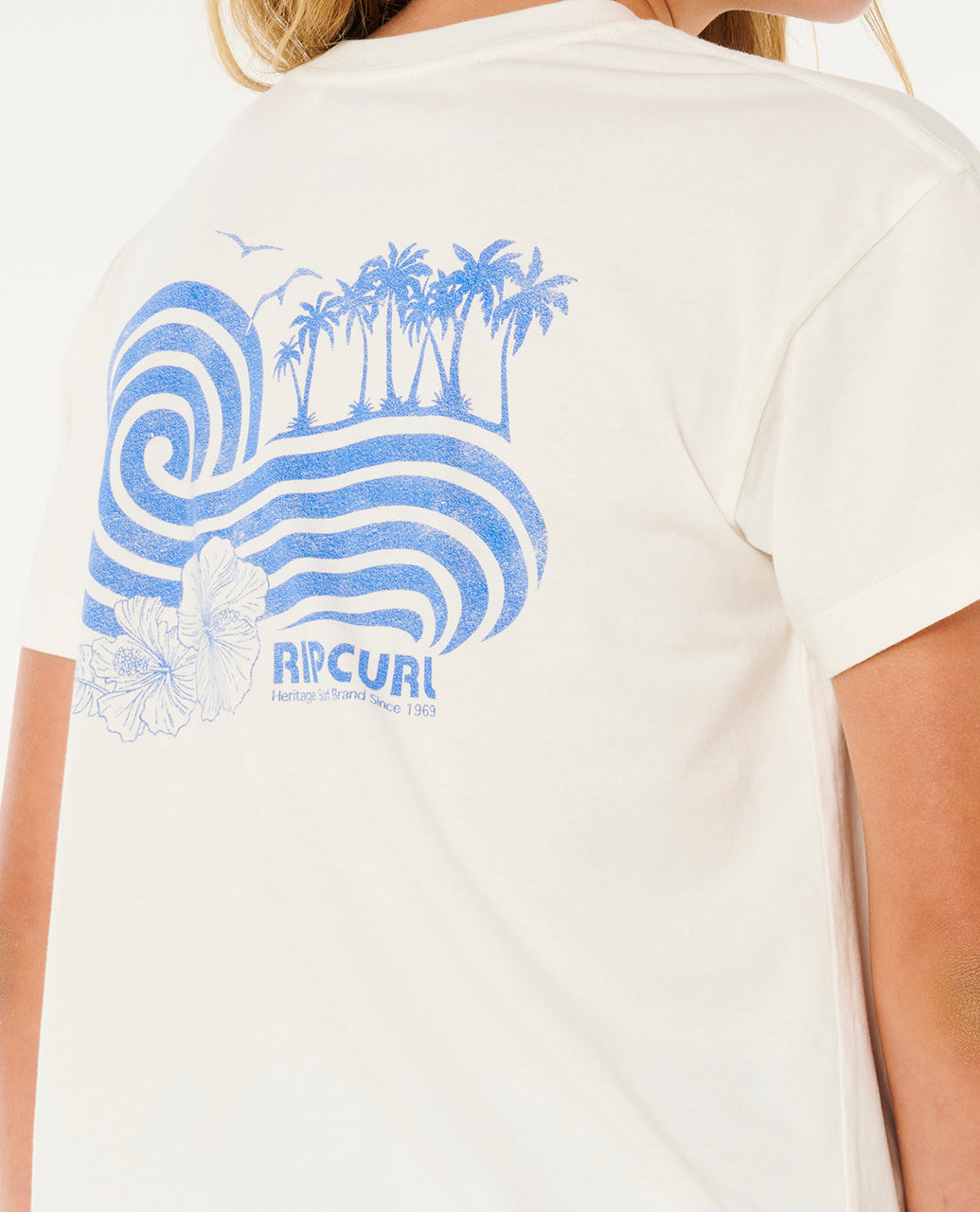 OCEAN BREAK RELAXED TEE-GIRL