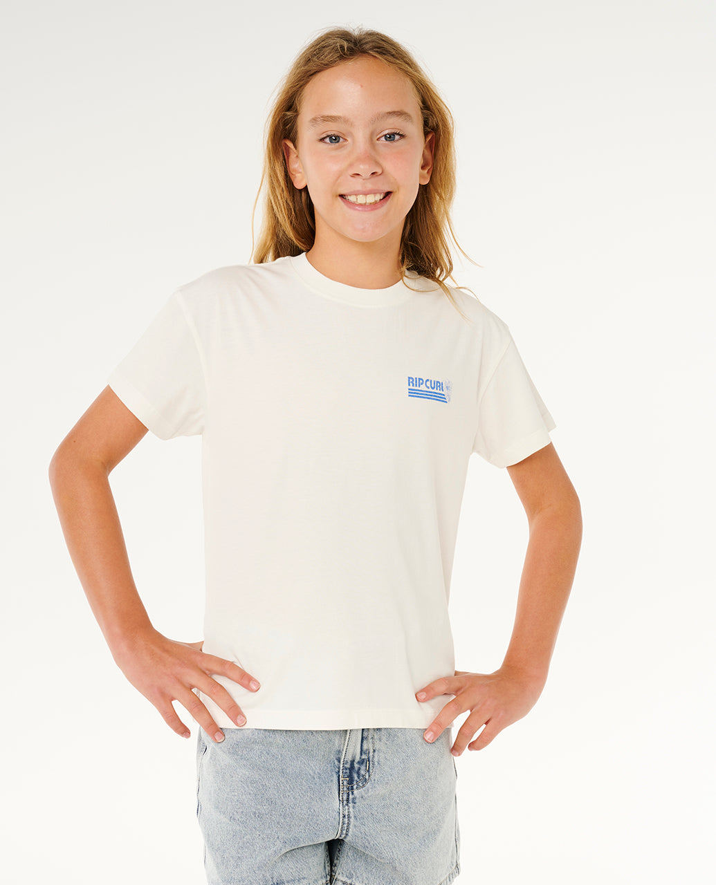OCEAN BREAK RELAXED TEE-GIRL