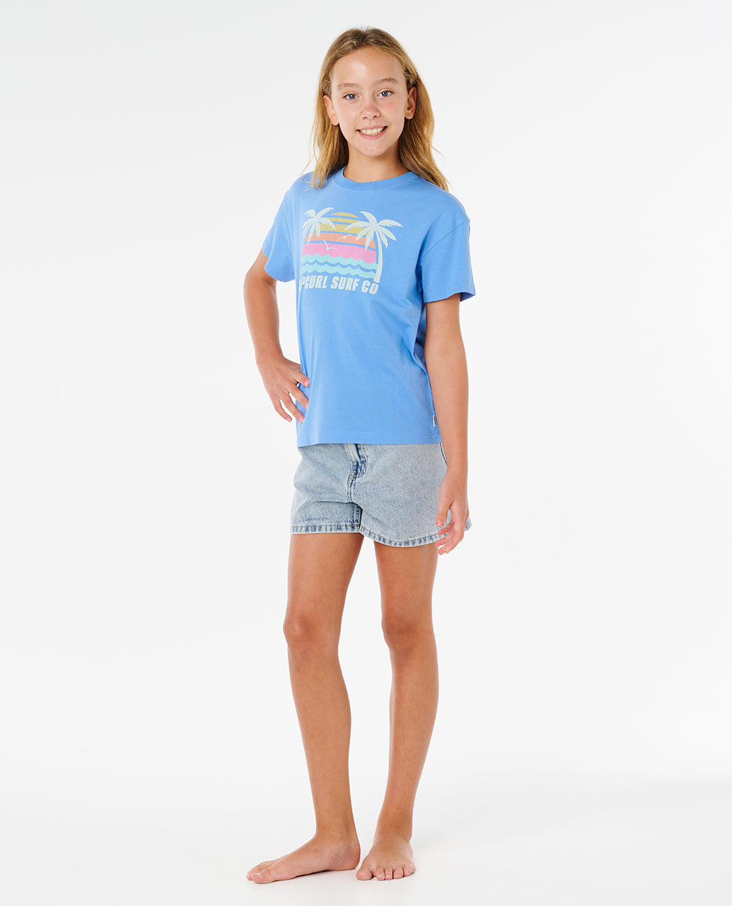 MALIBU RELAXED TEE-GIRL