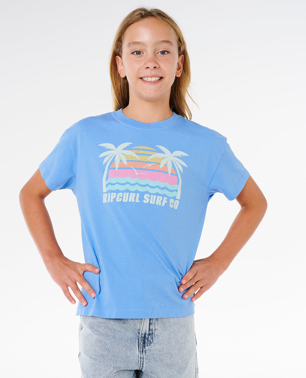 MALIBU RELAXED TEE-GIRL