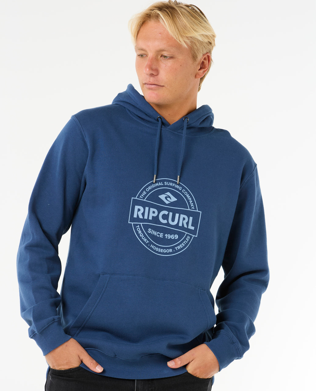 STAPLER HOOD - WASHED NAVY