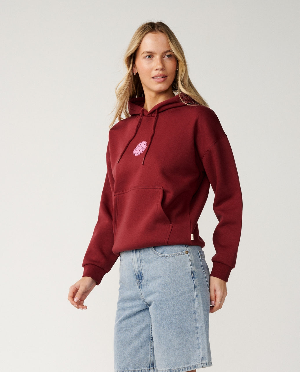 ICONS OF SURF RELAXED HOOD