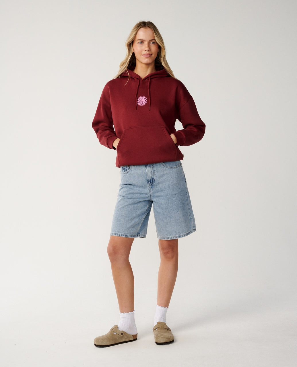 ICONS OF SURF RELAXED HOOD