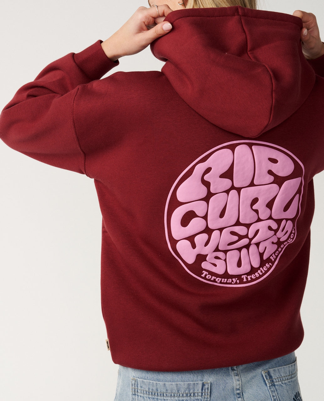 ICONS OF SURF RELAXED HOOD