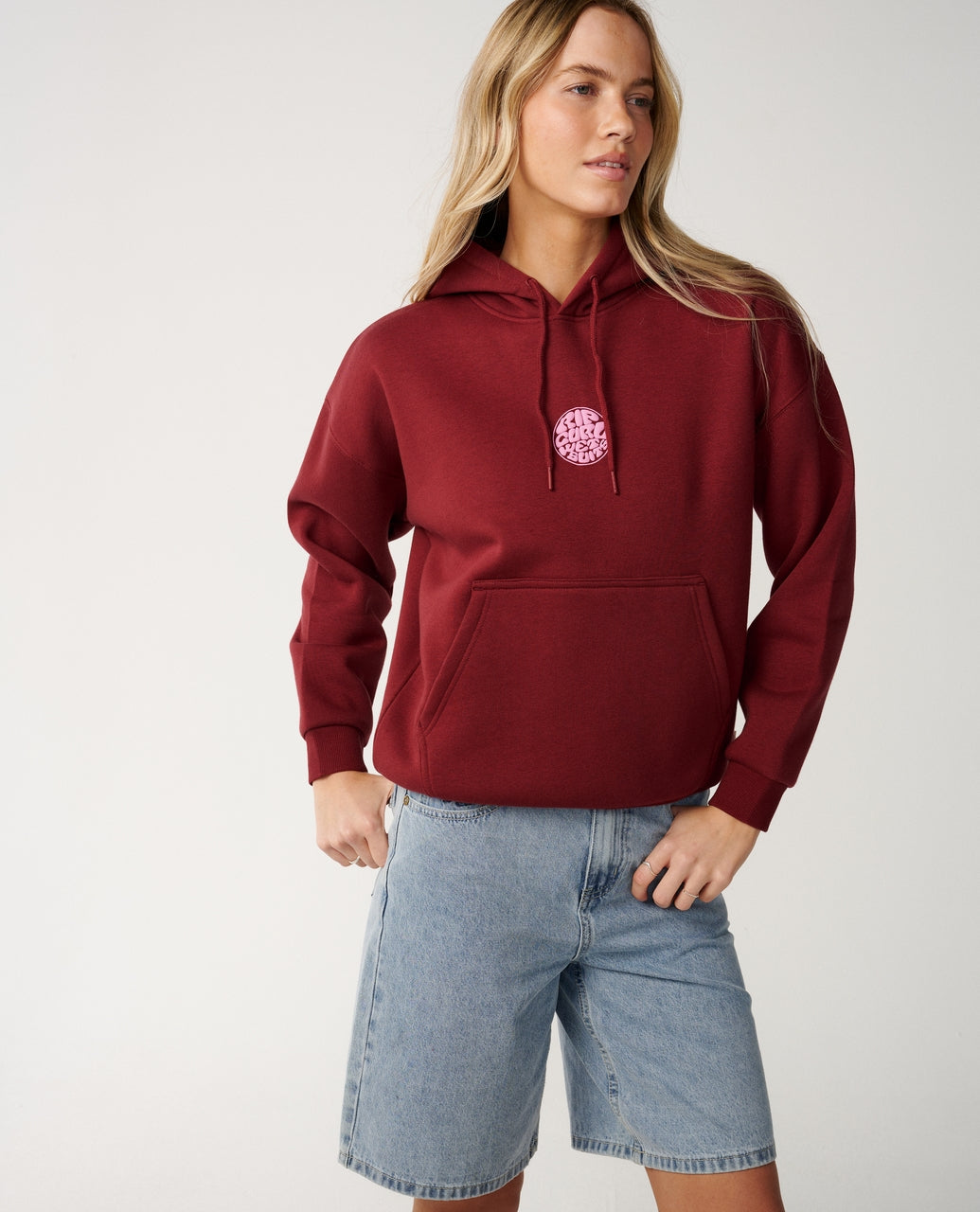 ICONS OF SURF RELAXED HOOD