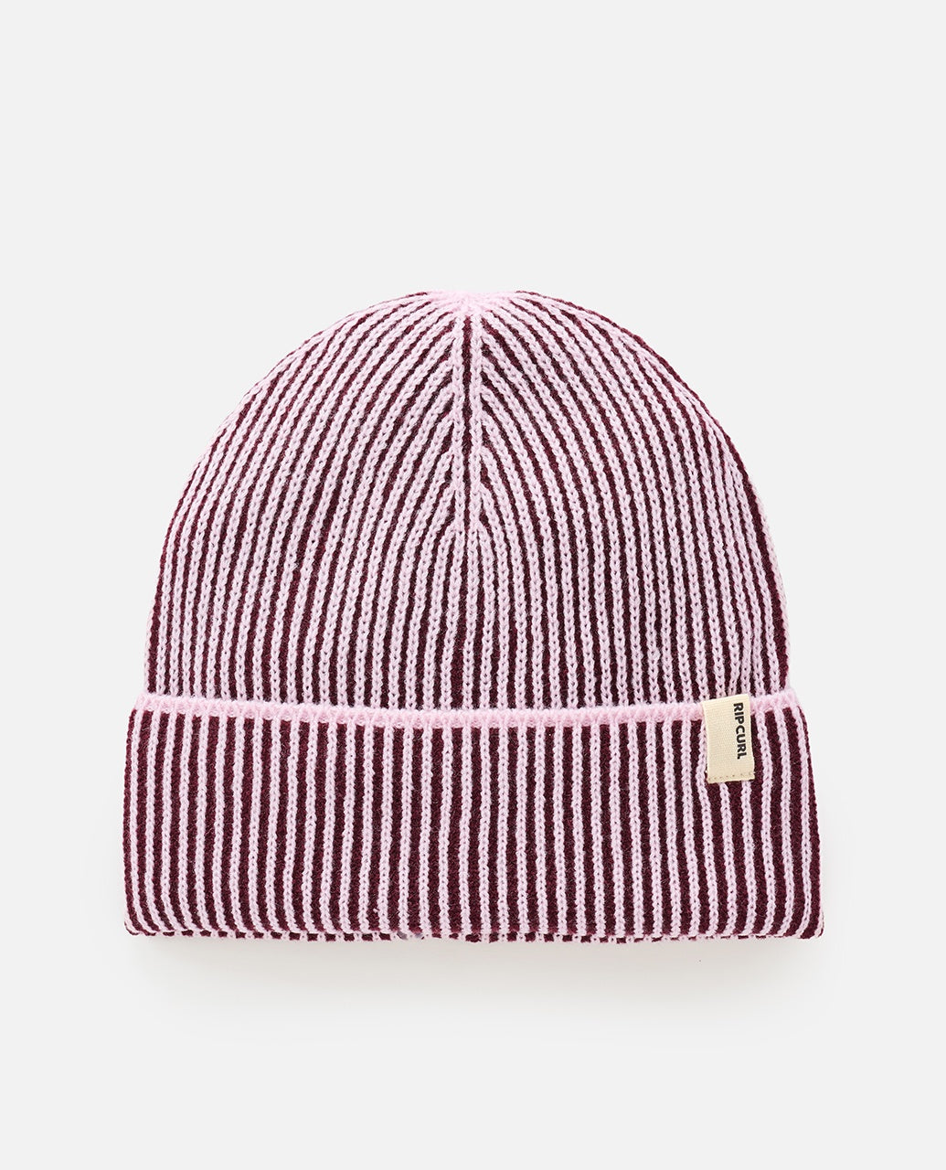 2 TONE RIBBED REG BEANIE