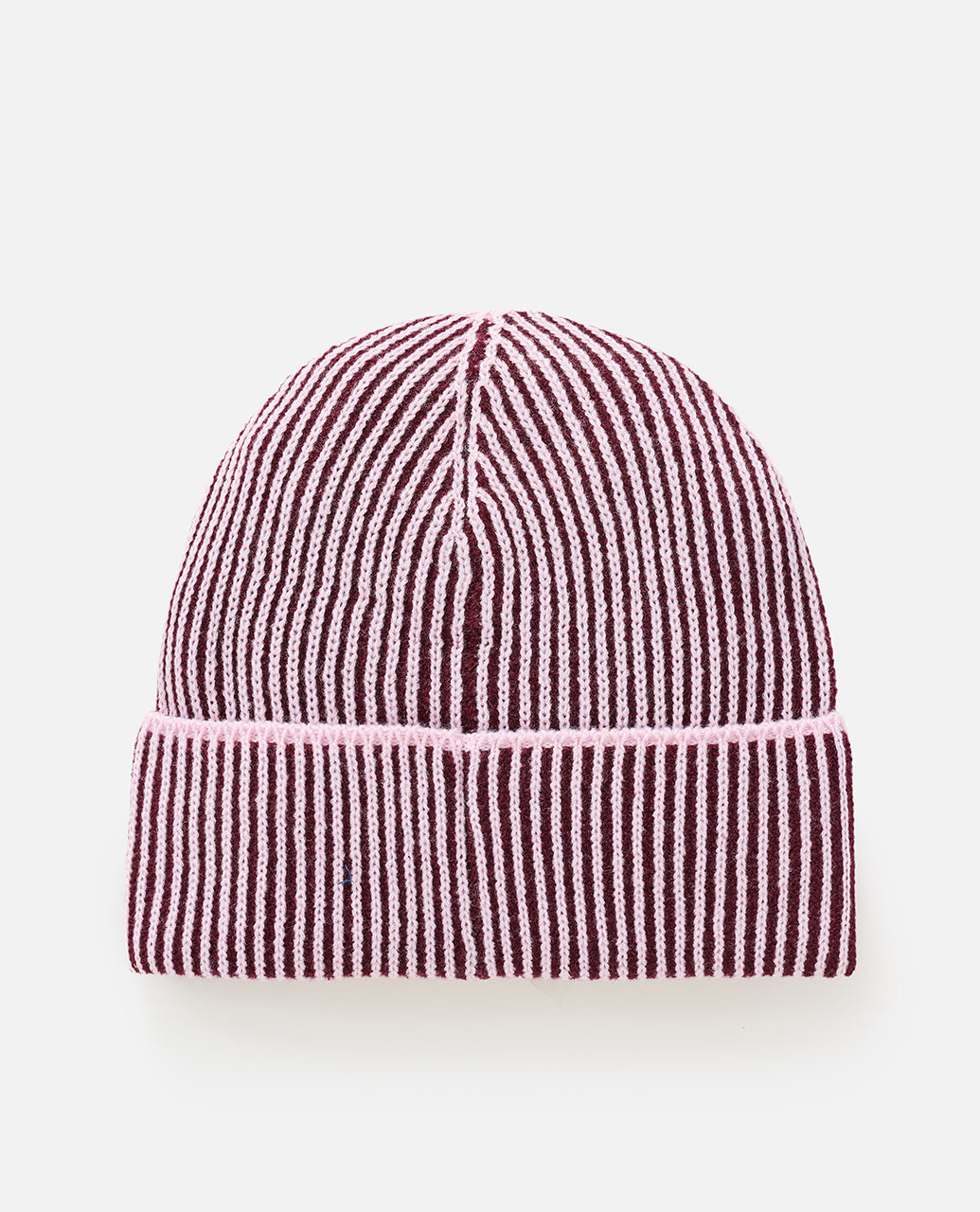 2 TONE RIBBED REG BEANIE