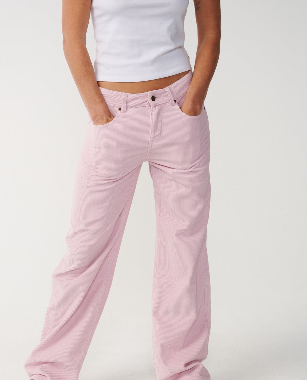 AGGIE CORD RELAXED PANT