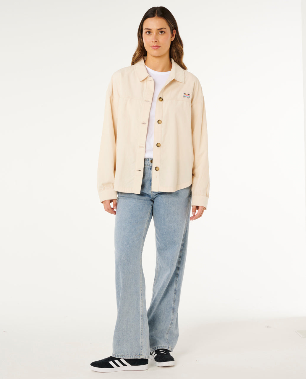 KEEPSAKES WASHED CORD SHIRT