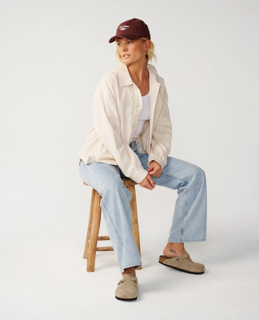 KEEPSAKES WASHED CORD SHIRT