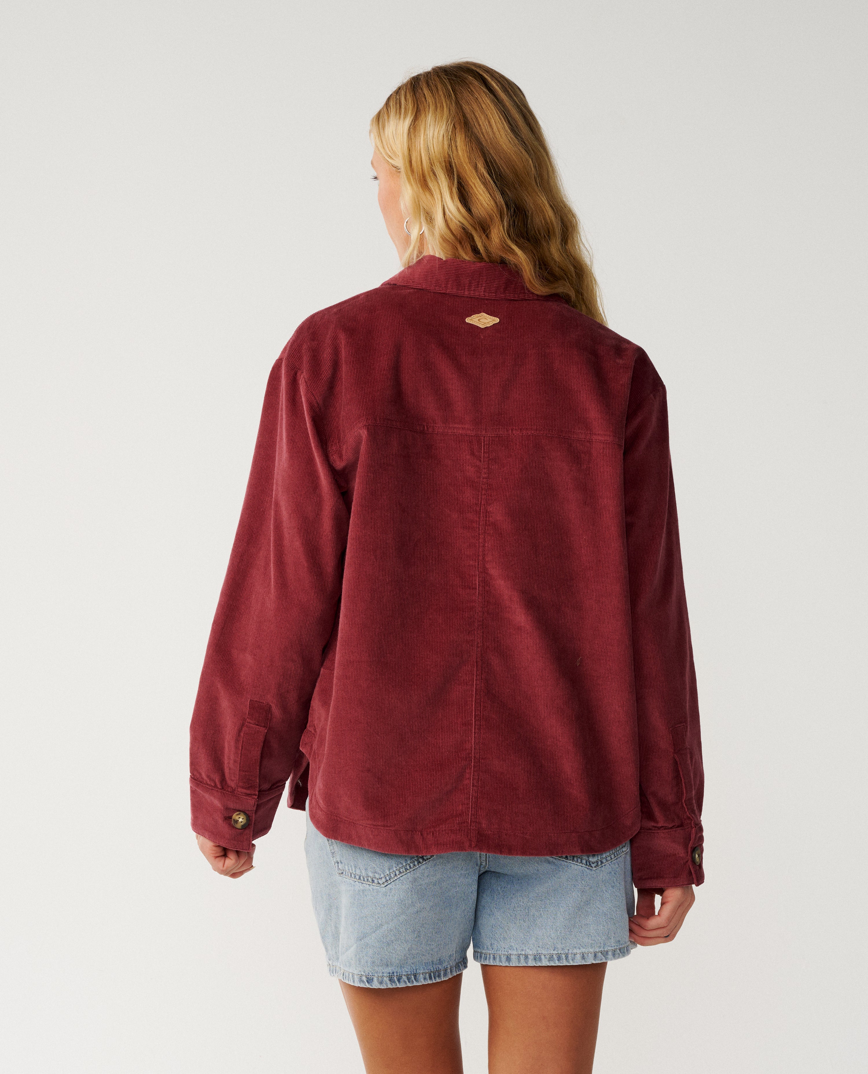KEEPSAKES WASHED CORD SHIRT