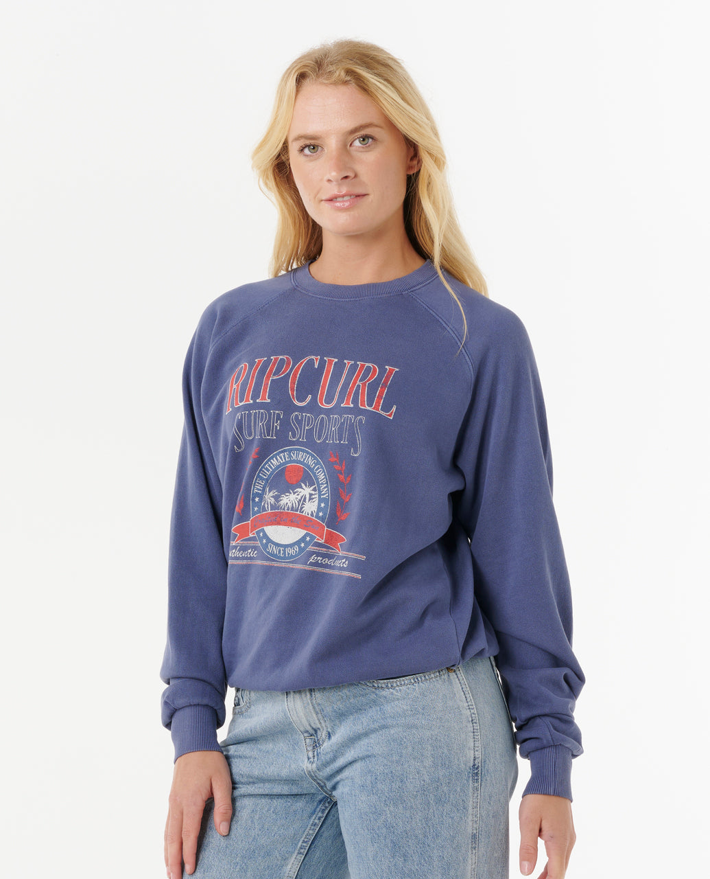 SURF DEPT. RELAXED RAGLAN CREW