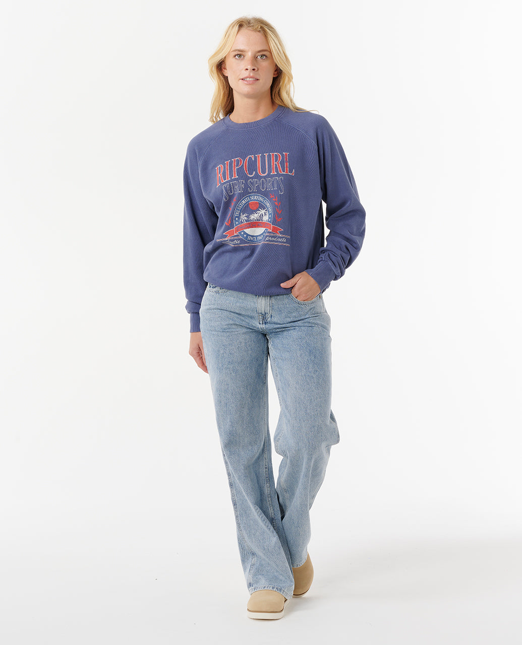 SURF DEPT. RELAXED RAGLAN CREW