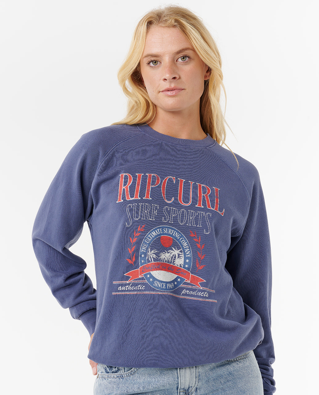 SURF DEPT. RELAXED RAGLAN CREW