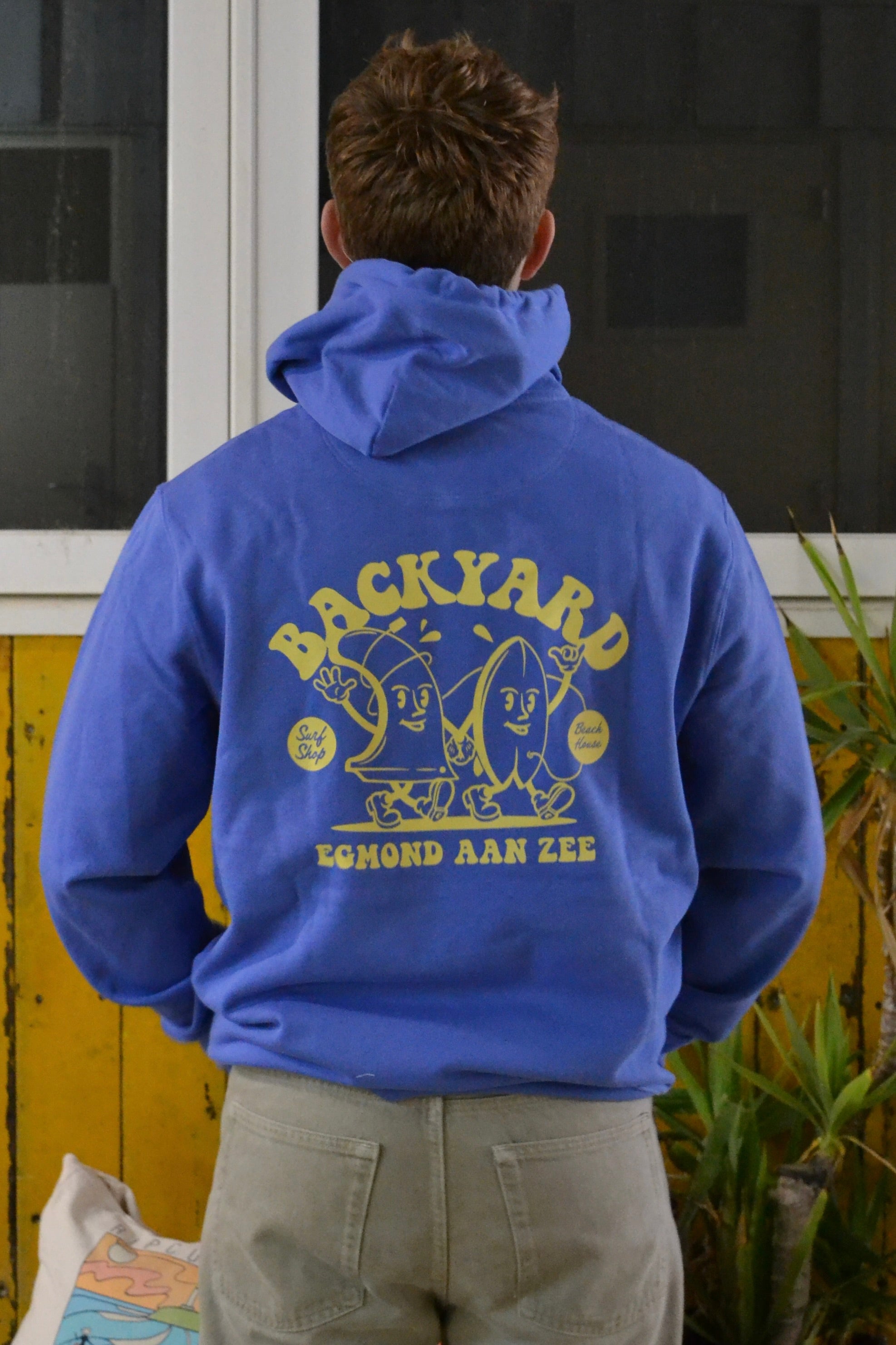Mascote hoodie- Bright blue